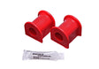 Energy Suspension 4.5198R 22mm Rear Sway Bar Bushings for 2015 Ford Mustang – Performance Polyurethane, Red