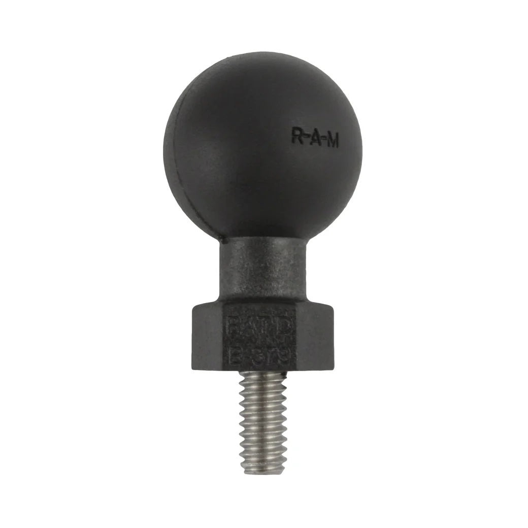 RAM Tough Ball with Threaded Stud, 1/4"-20 x 0.50" B Size - Universal Mount for Recreational Vehicles