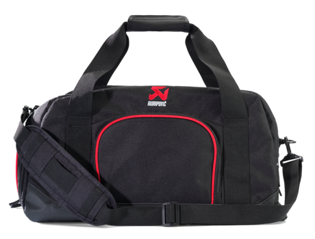Akrapovic Part 802122 Ogio Duffel Bag – Black with Red Details for Automotive Gear