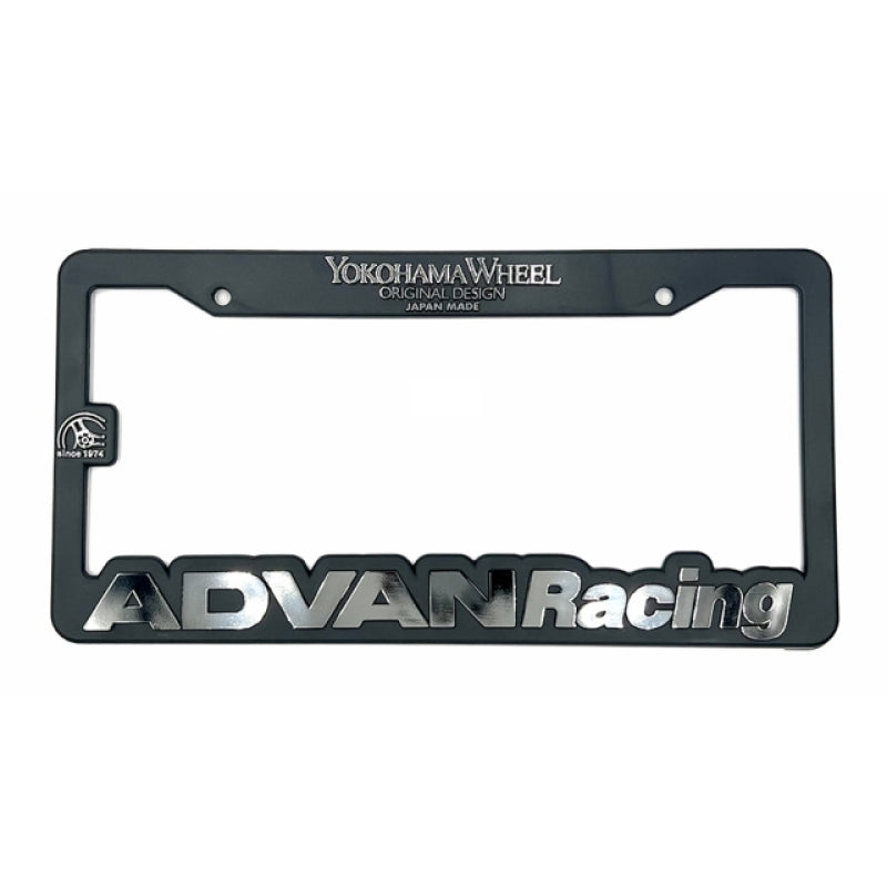 Advan License Plate Frame – Durable Aluminum Design for Most Vehicles