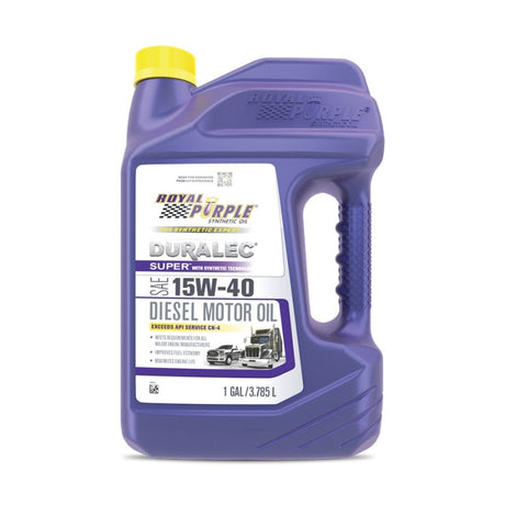 Royal Purple Duralec Super Diesel 15W-40 CK-4 Motor Oil - 1 Gallon