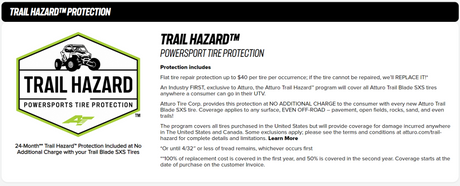 Atturo Trail Blade BOSS SxS Tire - 30x10R14 74N for Powersports Vehicles