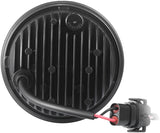 PATHFINDER 4.5-inch Modern LED Passing Lamps Kit for Harley Davidson Motorcycles - Chrome Finish