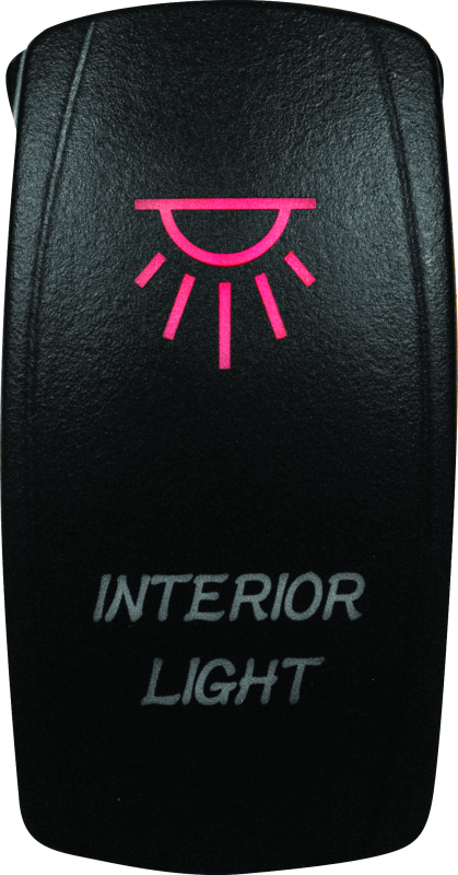 DragonFire Racing Lighted Switch On/Off Red – Durable Waterproof Power Switch for Powersports