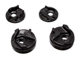 Energy Suspension 7.1112G Black Polyurethane Motor Mount Insert Set for Nissan Sentra (2002-2005) - Improved Performance and Durability