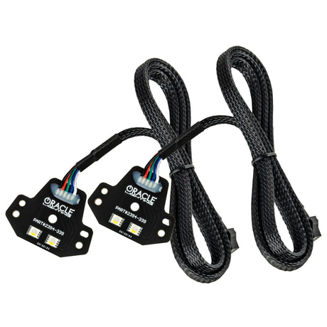 Oracle 15-21 Dodge Charger RGB+W DRL Headlight DRL Kit - ColorSHIFT w/ Simple Controller