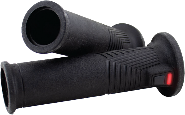 KOSO Artemis Heated Grips 7/8" to 1 inch (130mm) Pair with Temperature Control for Motorcycle and ATV