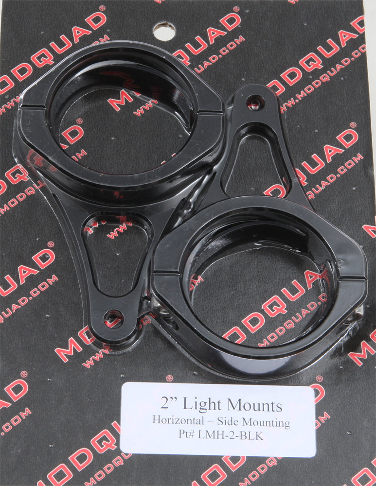 MODQUAD LMH-2-BLK 2-Inch Horizontal Mounting Light for UTVs and Off-Road Vehicles