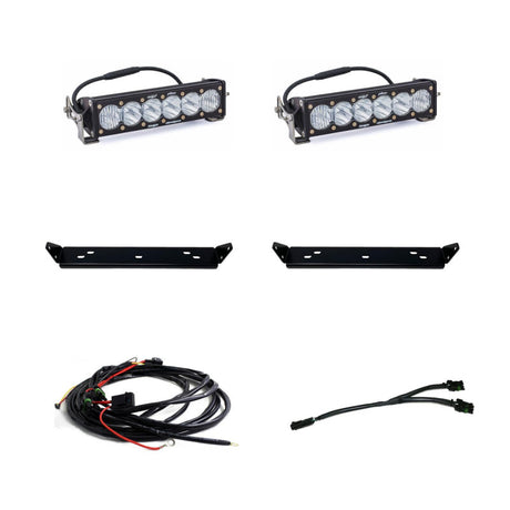 Baja Designs OnX6 Behind Grill Kit for Ford F-150 2021-2024 – 10-inch Clear D/C LED Light Bar