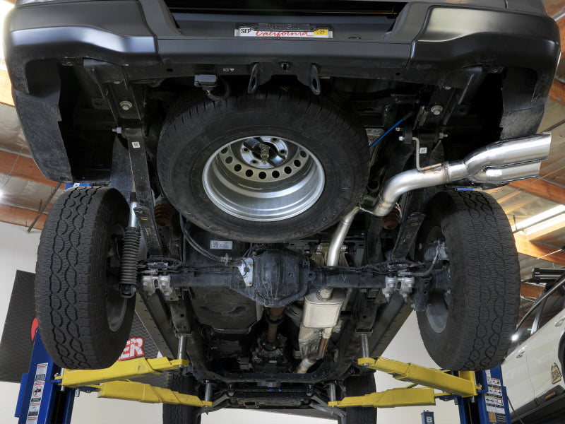 aFe Vulcan Series 2.5-3 Inch Cat-Back Exhaust System with Polished Tips for Ford Ranger 2024-2025 2.3L Turbo I4