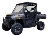 SPIKE Full Windshield Dual Vent for Polaris Ranger XP 900 & 800 Models - Durable Polycarbonate Design with Adjustable Venting