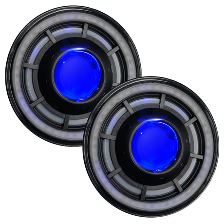 ORACLE Lighting 0718 Jeep Wrangler JK Oculus 7in ColorSHIFT Bi-LED Projector Headlights