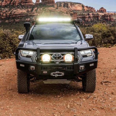 ARB Summit Bumper Kit for Toyota Tacoma 2020-2021 with Fog Lights, Winch, and Camera Relocation by ARB Part 3423160K2