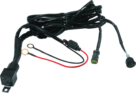 DragonFire Racing Part 521486 Extreme LED Light Bar Wiring Harness Kit for Single and Dual Row Lights