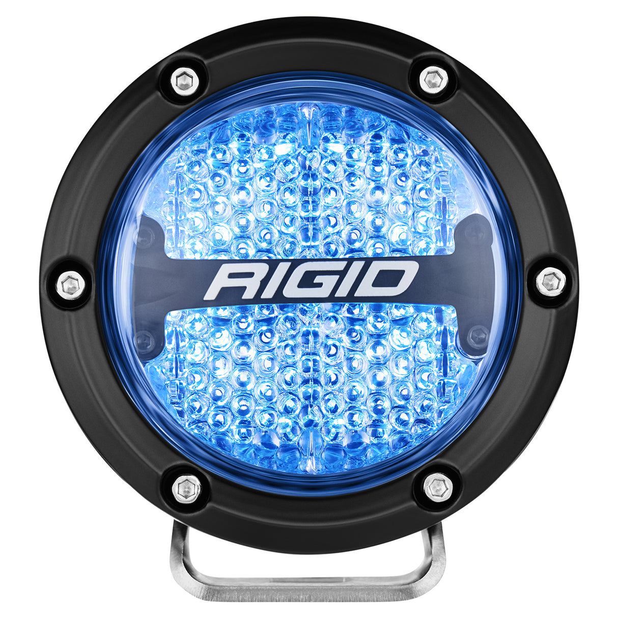 RIGID 36400 360 Series 4-inch Diffused RGB/2 RGBW LED Light Cover for Jeep Wrangler, Ford F-150, Chevrolet Silverado