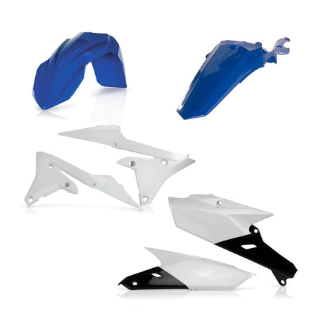 Acerbis Yamaha WR250F / YZ250FX / WR450F / YZ450FX Plastic Kit (Part Number 2449634891) for 2015-2019 Models