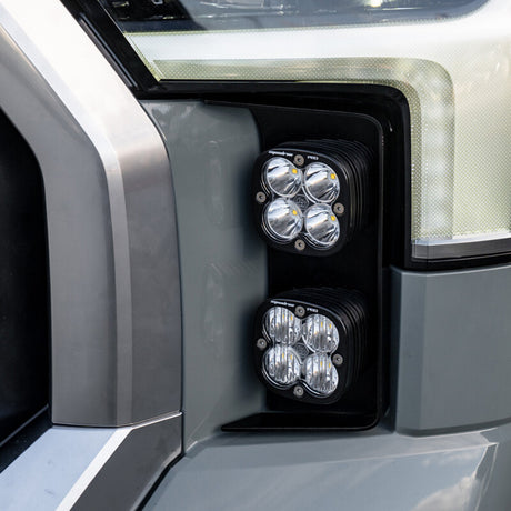 Baja Designs 2022 Toyota Tundra Squadron Pro Vent Light Mount Kit – Durable Automotive Off-Road Lighting Solution