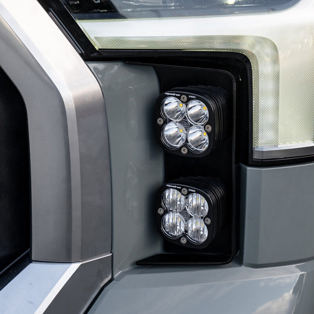 Baja Designs 2022 Toyota Tundra Squadron Pro Vent Light Mount Kit – Durable Automotive Off-Road Lighting Solution