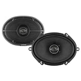 DS18 ZXI-574 5x7 Inch 70W RMS 2-Way Coaxial Car Speakers with Kevlar Cones for Jeep, Ford, Chevrolet, and more