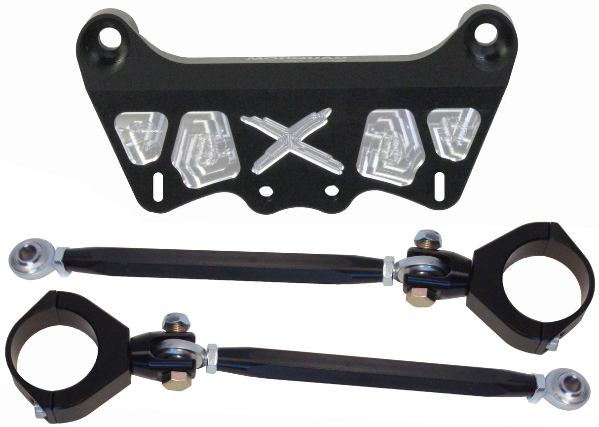 MODQUAD CA-SS-BLK Shock Tower Support for Can-Am Maverick X3 (2017-2018) – Enhanced Front Frame Support