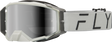 Fly Racing Zone Pro Goggle Grey with Grey Mirror/Smoke Lens – Enhanced Visibility for ATV, Dirt Bike, and Motocross Helmets