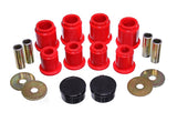 Energy Suspension 8.3132R Front Control Arm Bushing Set for Toyota 4Runner 1999-2002, Red Polyurethane