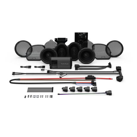 Rockford Fosgate HD14CVO-STG2 Stage 2 Audio Kit for Harley-Davidson Road Glide and Street Glide CVO (2014+)