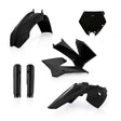 Acerbis KTM SX85/ SX105 Full Plastic Kit - Black | Part Number 2253110001 | Fits 2003-2012 KTM SX85 & 2004-2011 SX105