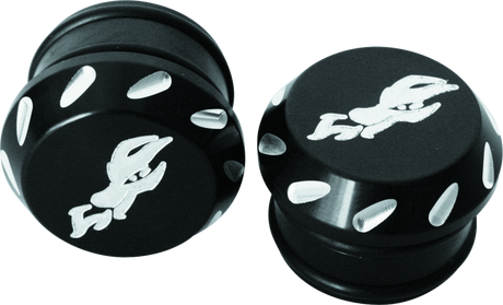 DragonFire Racing Billet Tube Endcap 1.5 Inch Black Anodized – Enhances Powersports Look and Performance