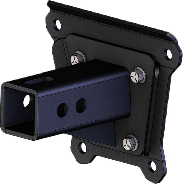 KFI 18-21 Polaris RZR Turbo S 4 Seat 2 in. Receiver Hitch Rear