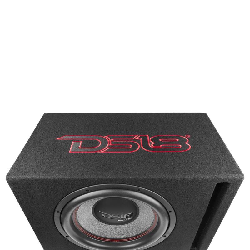 DS18 GEN-X112LD 12-Inch Loaded Subwoofer with Ported Enclosure — 450 Watts RMS for Car Audio Systems, Fits Most Vehicles