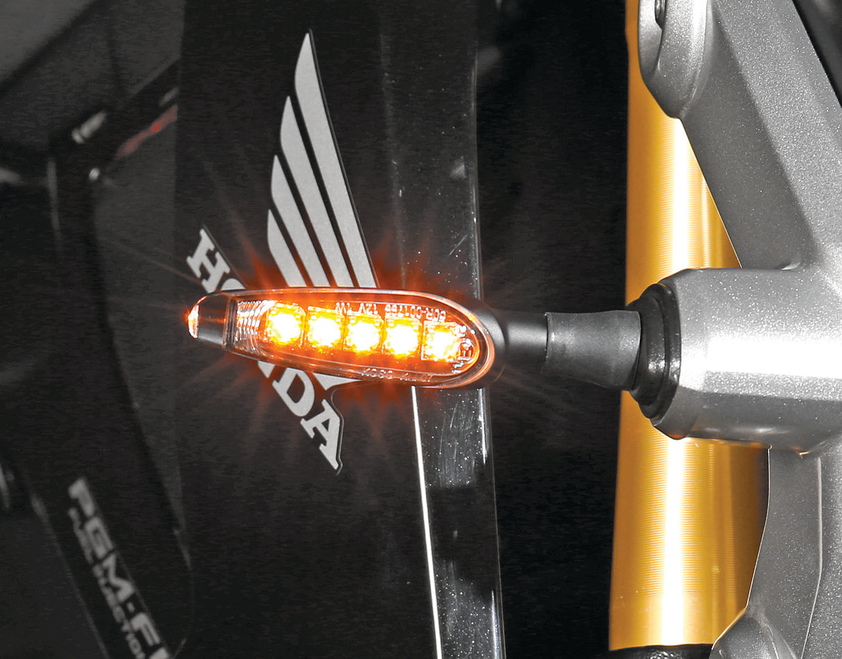 KOSO Turn Signal Adapter Kit for Honda MSX125 Grom (2013-2019) - Fits Front or Rear