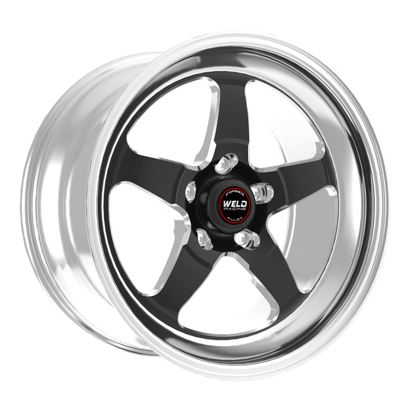 Weld S71 20x9 Inch Black Modular Wheel with 5x115mm Bolt Pattern and High Pad Design