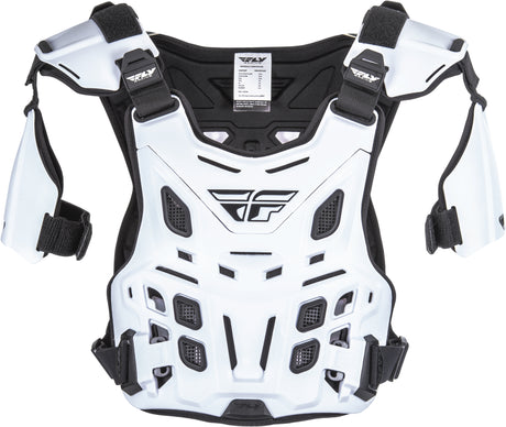 Fly Racing Ce Revel Offroad Roost Guard White - Motocross and Offroad Vehicle Protection
