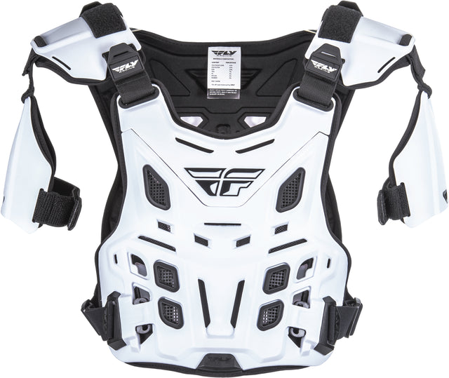 Fly Racing Ce Revel Offroad Roost Guard White - Motocross and Offroad Vehicle Protection