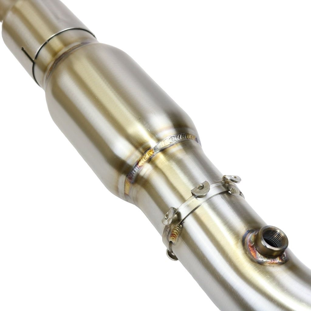 Can Am X3 3" Bazooka Race Pipe with Bullet Muffler Exhaust | Evolution Powersports