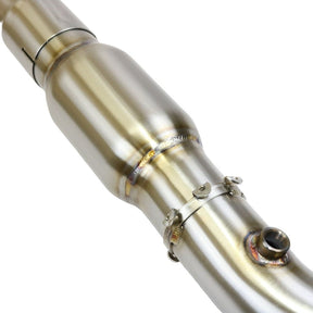 Can Am X3 3" Bazooka Race Pipe with Bullet Muffler Exhaust | Evolution Powersports