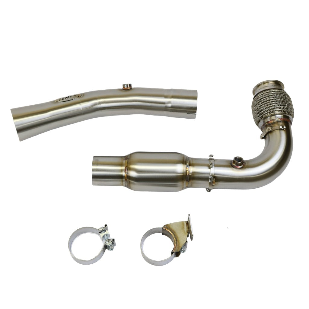 Can Am X3 3" Bazooka Race Pipe with Bullet Muffler Exhaust | Evolution Powersports
