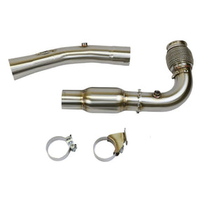 Can Am X3 3" Bazooka Race Pipe with Bullet Muffler Exhaust | Evolution Powersports