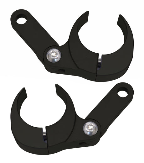 MODQUAD Light Mount A Pillar Black 1.25 inch for Jeep Wrangler, Toyota Tacoma, Ford F-150