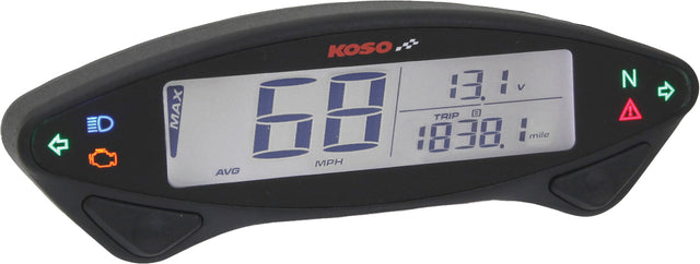 KOSO Ex 02s Street Version Speedometer for Dual Applications