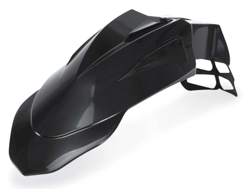 Acerbis KTM Supermotard Front Fender - Black for Supermoto, Freestyle, and Mini Bikes