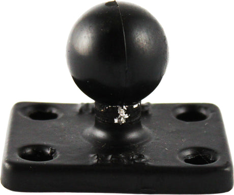 RAM Rectangle Base with 1-Inch Ball Mount – Universal Fit for Recreational Vehicles