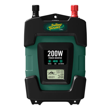 Battery Tender 12V 750W Power Inverter with Dual AC Outlets and Vehicle Battery Connection