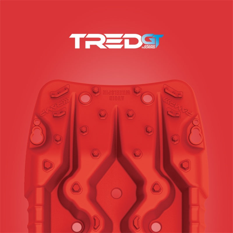 ARB TRED GT Recovery Boards - Red, Set of 2 for Off-Road Traction and Vehicle Recovery