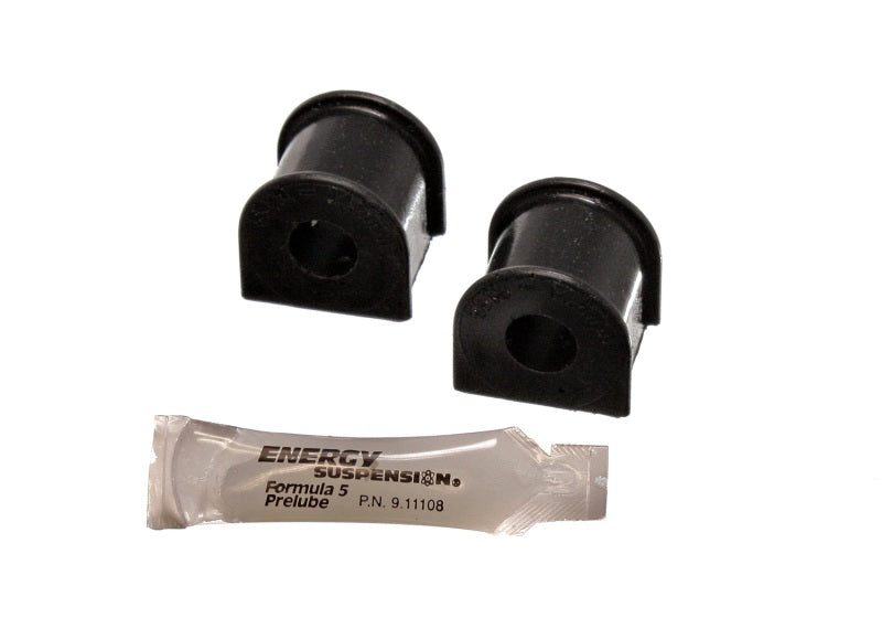 Energy Suspension 11.5106G Rear Sway Bar Bushings for 1979-1985 Mazda RX-7, 14mm Diameter, Black