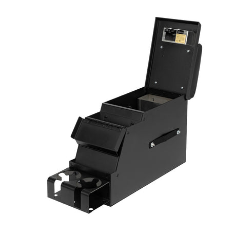 Tuffy Products 013-01 Deluxe 8-Inch Black Steel Stereo Console for Powersports Vehicles