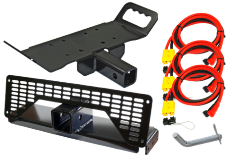 KFI 01-05 Polaris Ranger 400-700 Full-Size Winch Multi Mount Kit