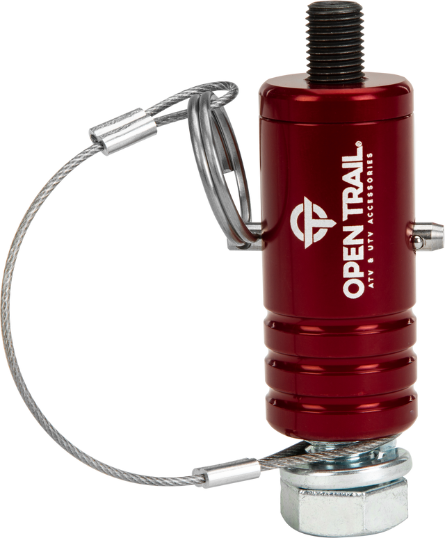 OPEN TRAIL OT-WHIP-RD Quick Release Whip Mount for ATV and UTV, Red