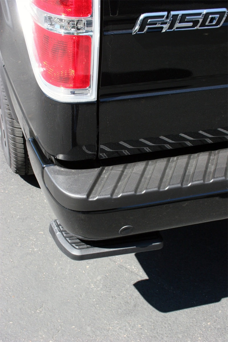 AMP Research BedStep Retractable Rear Bumper Step for Ford F-150 (2006-2014) – Black